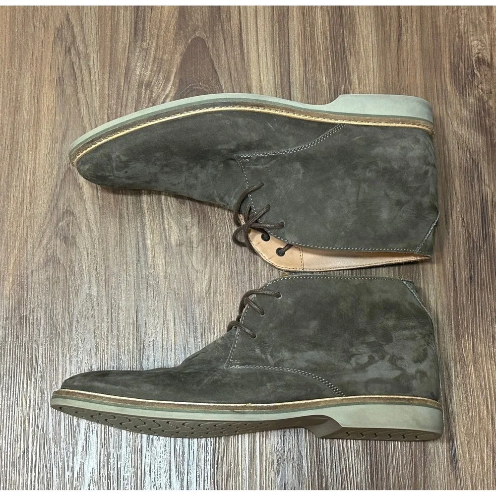 Clarks Atticus Limit Suede Chukka Desert Brown Boots Shoes Men's Size 10